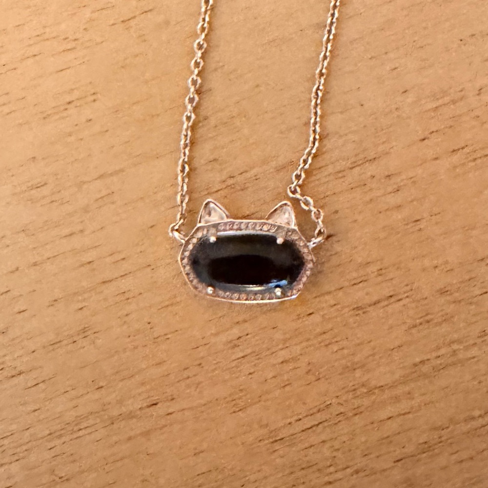 Kendra Scott cat mood necklace